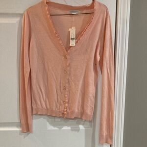 New York & Company Light Peach Knit Sweater